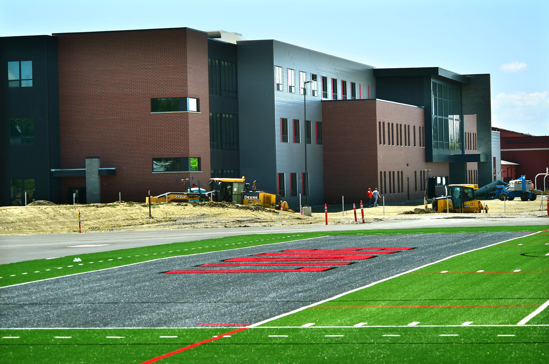 Lockwood High School construction, June 2020